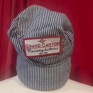 Striped Grand Canyon Railway & Hotel Cap